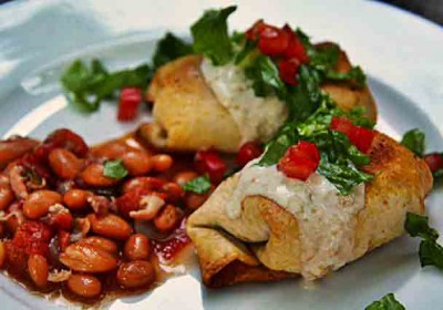 chimichangas-and-borracho-beans