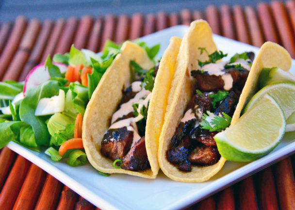 Korean BBQ Tacos - NMTG | Deliciously Healthy Meal Planning Service